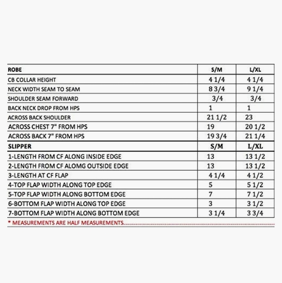 SLEEPHERO Robe and Adjustable Slipper Set s/m - Picture 5 of 5